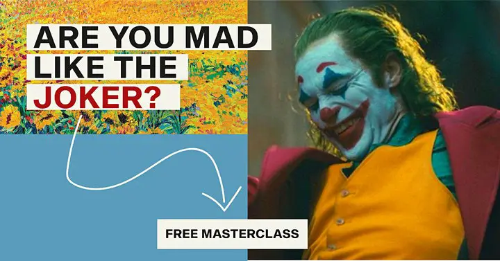 FREE MASTERCLASS - Are You Mad Like The JOKER?